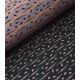 Tissu jacquard Exotic - Grenade