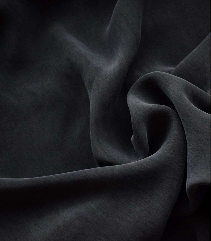 Tissu Cupro - Noir