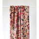 Tissu twill viscose - Ikat rouge