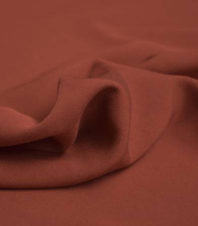 Twill viscose ambre