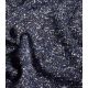 Tissu Lainage - Moucheté purple black