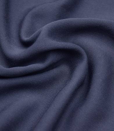 Twill viscose navy