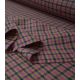 Tissu Lainage fin - Petits carreaux rose