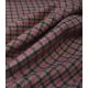 Tissu Lainage fin - Petits carreaux rose