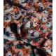 Tissu viscose - Mess autumn flowers