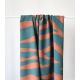 Tissu viscose - Sand trail Green toffee