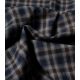Tissu Katia - Flanelle carreaux Blue & Black