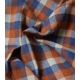 Tissu Katia - Vichy recycled - Rust
