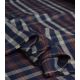 Tissu Flanelle de coton - Tartan Navy Brown