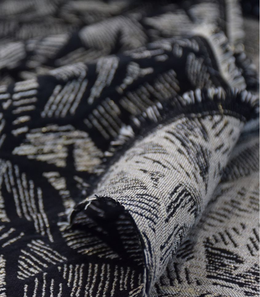 Tissu jacquard Winter Shade