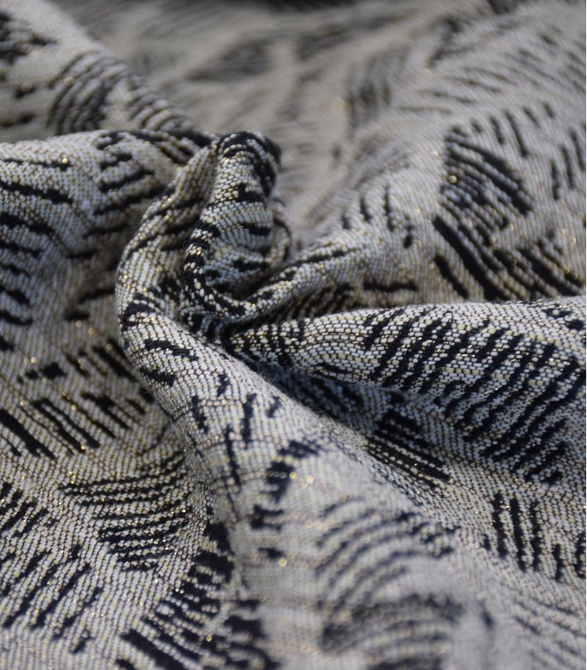 Tissu jacquard Winter Shade