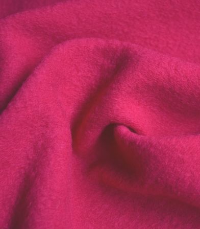 Tissu lainage - Framboise Tissu lainage - Framboise
