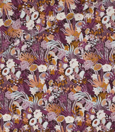 Tissu viscose Flower wealth - Nocturne Tissu viscose Flower wealth - Nocturne