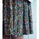 Tissu viscose Tiny Flowers - Noir