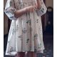 TissuLin viscose Hogweed - Bridal blush