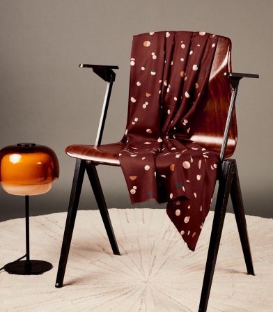 Tissu Viscose Fizzy Rust Tissu Viscose Fizzy Rust
