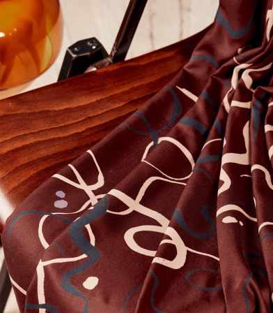 Tissu Viscose Misty Rust Tissu Viscose Misty Rust