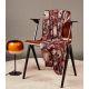 Tissu Viscose Peony rust