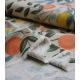 Tissu Canvas Bramble Citrus Grove - Natural