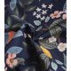 Tissu Canvas Bramble Citrus Grove - Navy