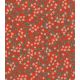 Tissu coton - Daphne Metallic - Red