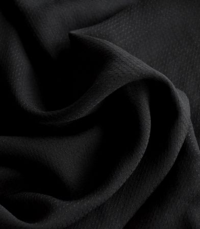 Tissu viscose Wesley - Black Tissu viscose Wesley - Black