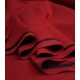 Tissu twill Bamboo et polyester recyclé - Rubis