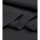 Tissu Coton brodé Twin - Anthracite