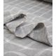 Double gaze checks - grey