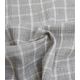 Double gaze checks - grey