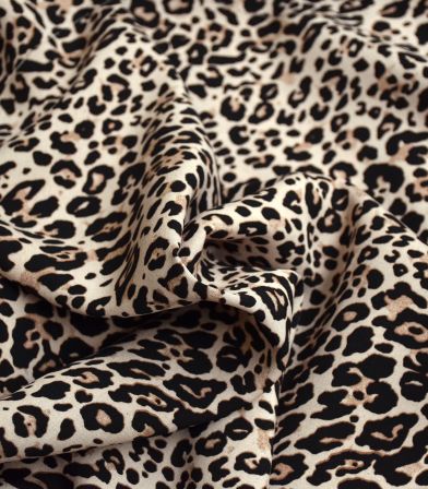 Tissu viscose Léopard Tissu viscose Léopard