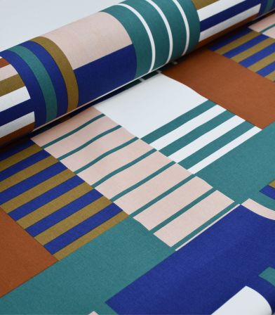 Tissu Demi natte imprime - Ebro