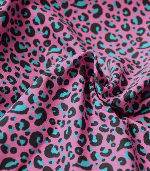Tissu jersey imprimé - Graou Pink