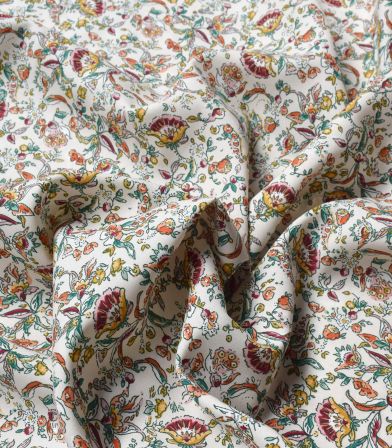 Tissu viscose Soraya - Ivoire