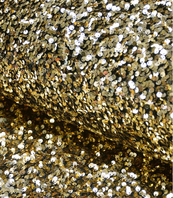 Tissu sequins jersey - Gold