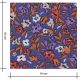 Tissu viscose Ghizi - Outremer