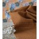 Tissu coton Square - Toffee