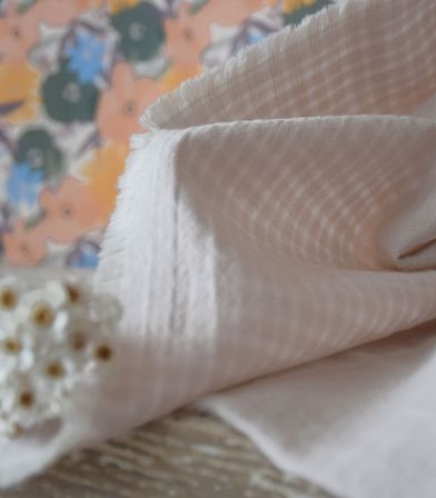 Tissu coton Square - Sand Tissu coton Square - Sand