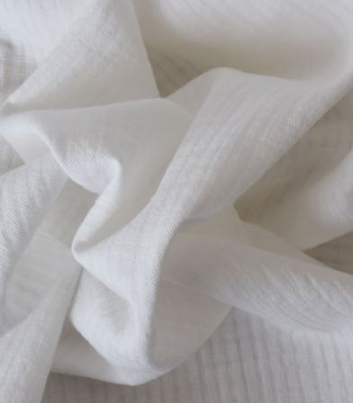 Tissu coton Square - Off white