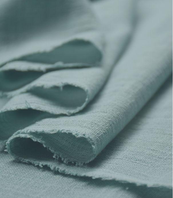 Tissu gaze de coton - Vert de gris Tissu gaze de coton - Vert de gris