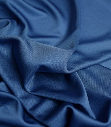 Tissu jersey de soie - Royal