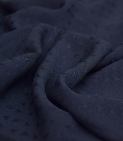 Tissu viscose Gulo - Marine