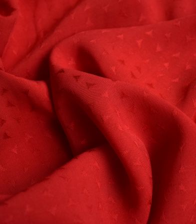 Tissu viscose Gulo - Rouge