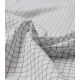 Gaze de coton carreaux - off-white