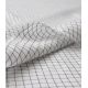 Gaze de coton carreaux - off-white