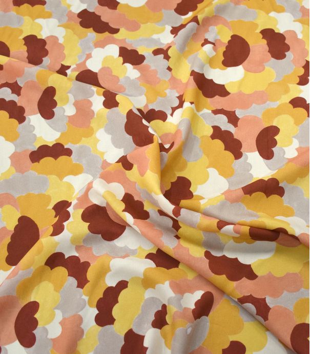 Coupon viscose - Cloudy Bouquet Coupon viscose - Cloudy Bouquet