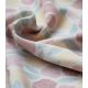 Coupon viscose - Fruit des bois cream