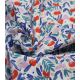 Coupon viscose - Jungle de fleurs red