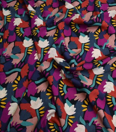 Coupon viscose - Mirage dark Coupon viscose - Mirage dark