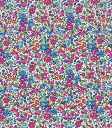 Tissu Liberty Emma & Georgina framboise Tissu Liberty Emma & Georgina framboise